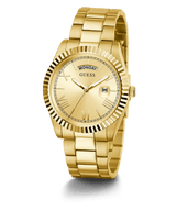 Reloj Guess Connoisseur de acero inoxidable en tono dorado GW0265G2