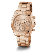 Guess Eclipse Reloj unisex en tono dorado rosa GW0314L3