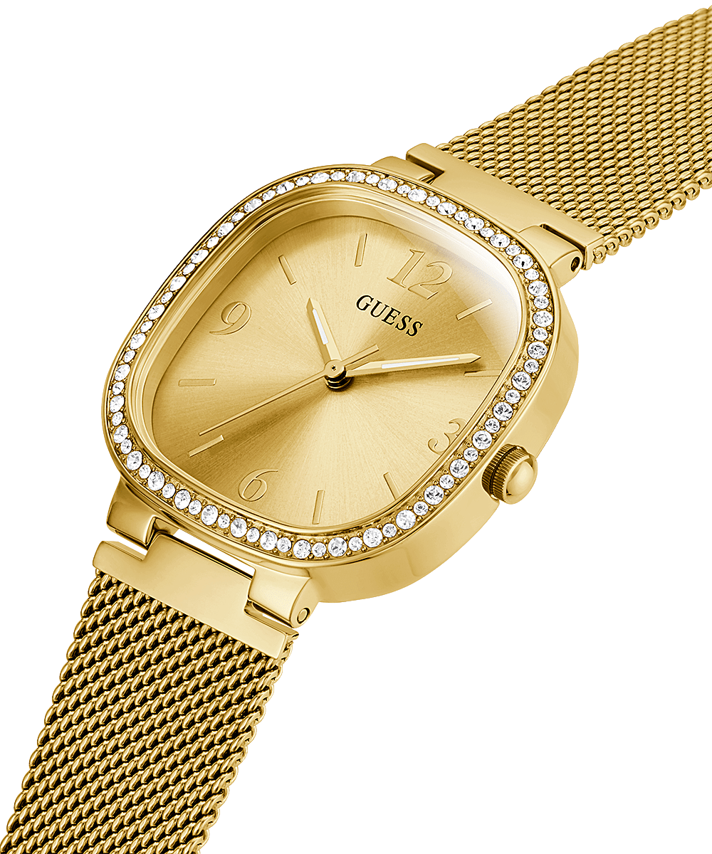 Reloj Guess Tapestry Cuadrado Dorado Mujer GW0354L2 Watches of