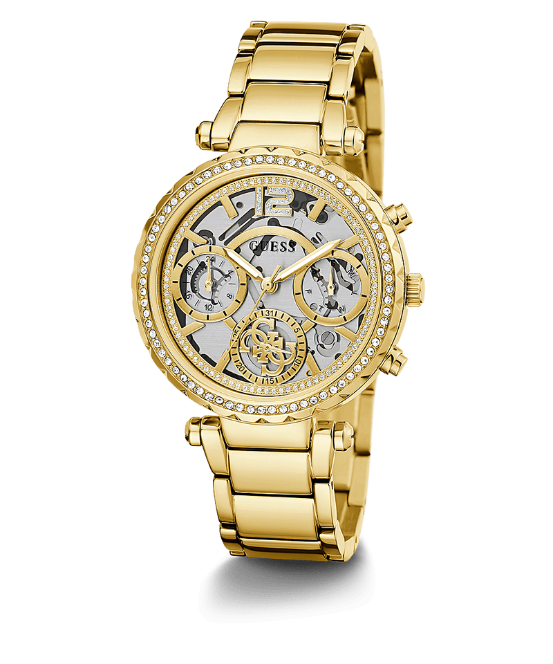 Guess Solstice Reloj Mujer en Tono Dorado GW0403L2 Watches of America
