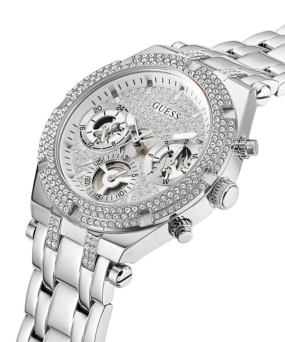 Reloj Mujer Guess Heiress Plata Glitz GW0440L1 Watches of America