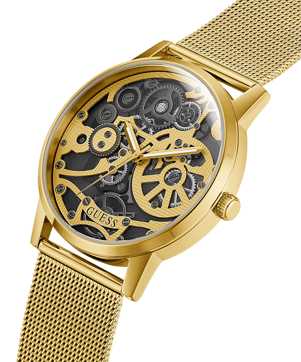 Reloj Guess GW0538G2 para hombre con malla en tono dorado