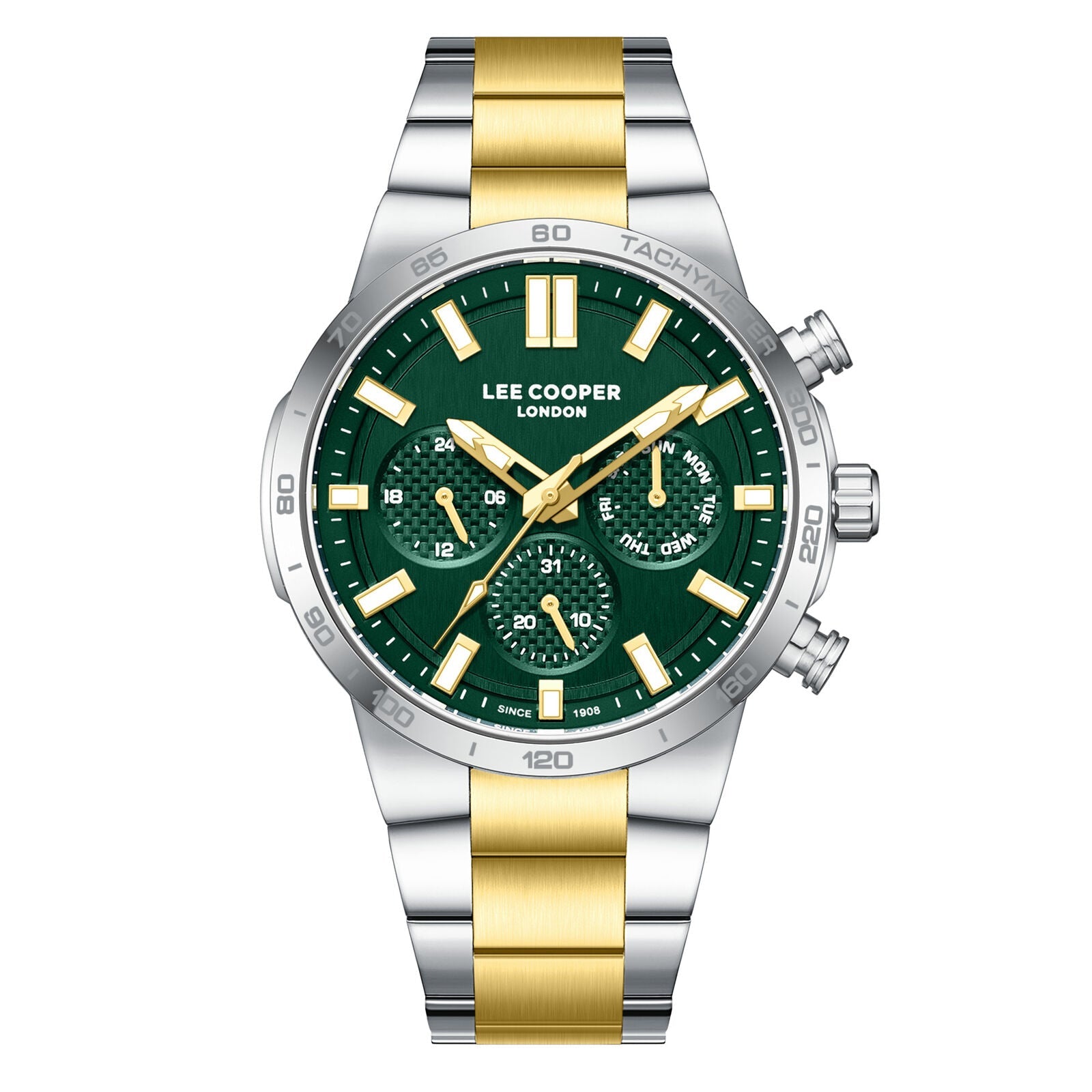 ساعة لي كوبر ثنائية اللون للرجال LC08293.270