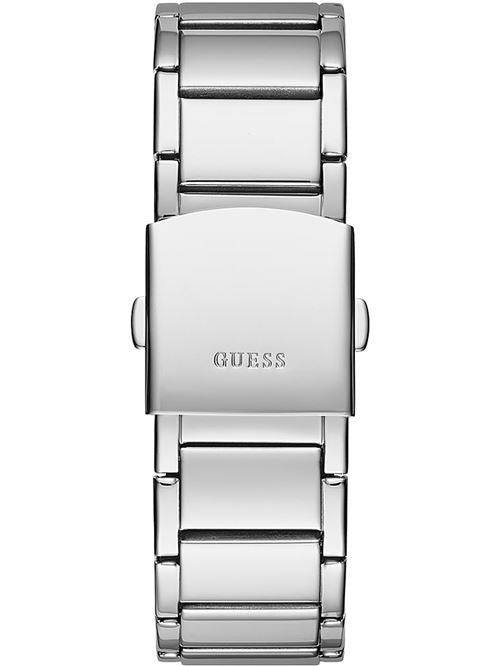 Reloj Guess Zeus Cristal Plata Hombre GW0209G1