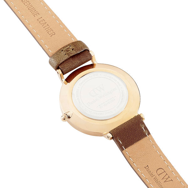 Daniel Wellington Petite Durham 32mm Women's Gold Watch DW00100172