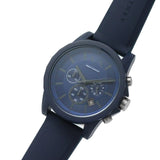 Armani Exchange Outerbanks Reloj cronógrafo de cuarzo con esfera azul para hombre AX7128