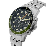 Fossil Fb-01 Reloj cronógrafo plateado para hombre FS5864