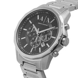 Armani Exchange Reloj cronógrafo de cuarzo con esfera negra para hombre AX1720