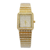 Big Daddy Square Bling Women's Watch