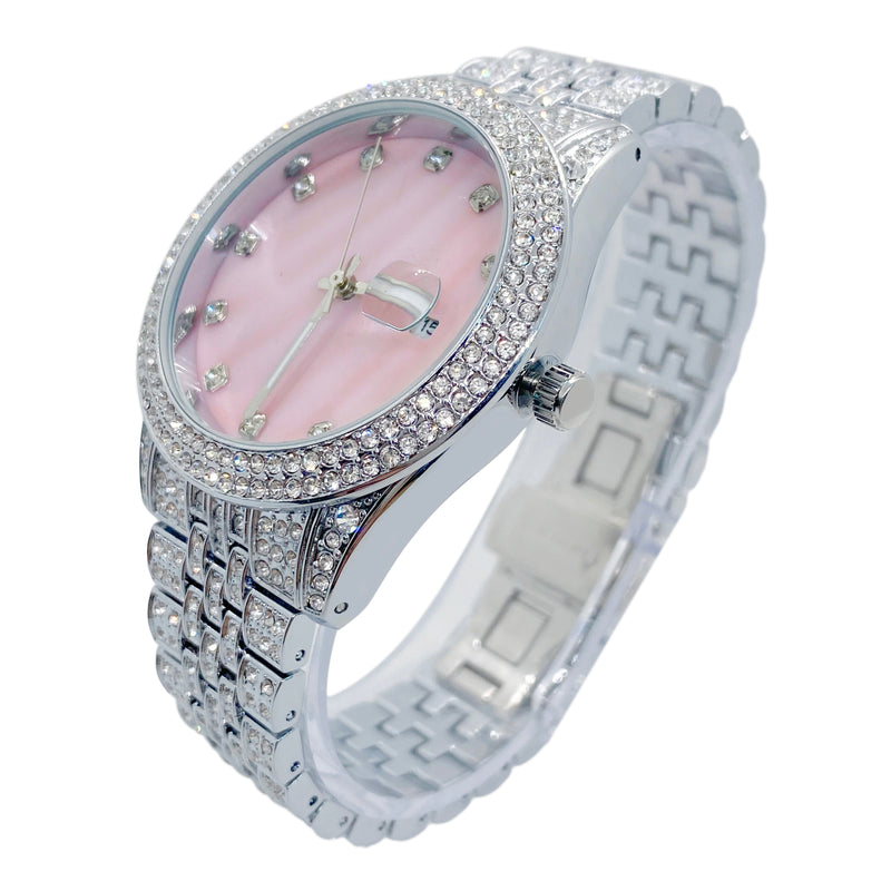 Big Daddy Bling Silver Watch