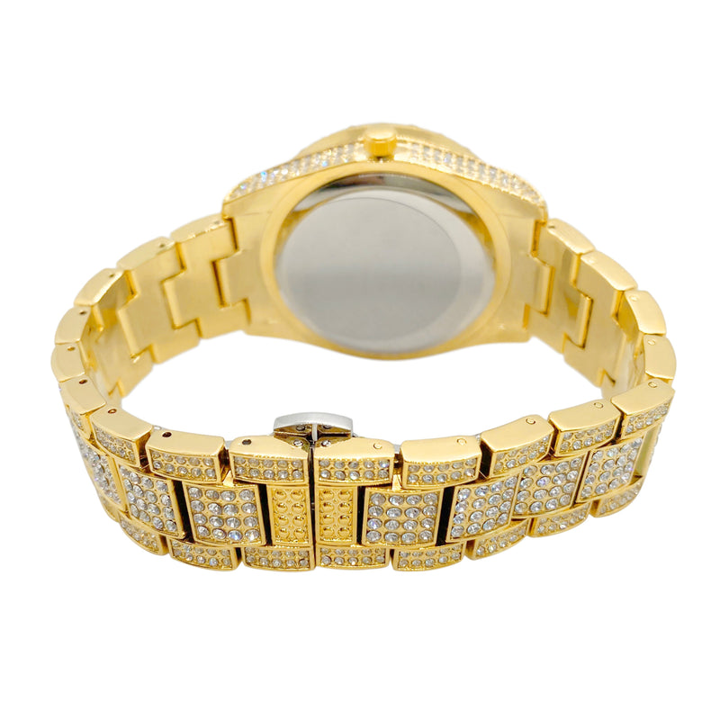 Big Daddy Bling Gold Watch