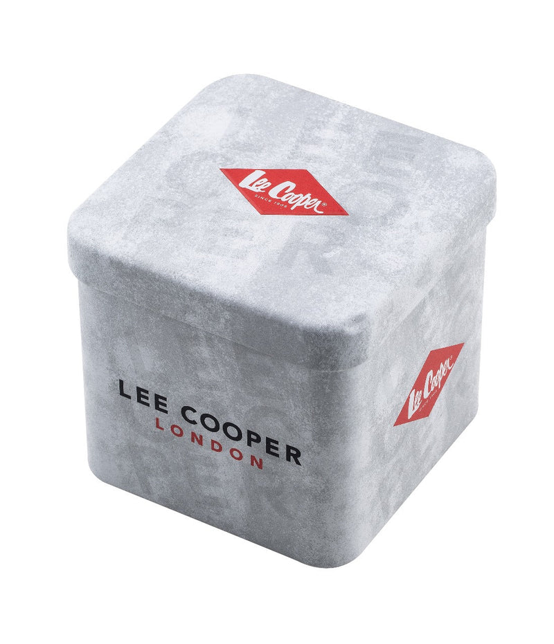 Lee Cooper Men's 44 MM White Analog Silicone Watch – LC07975.333