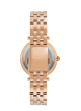 Lee Cooper Women's 34 MM Rose Gold Analog Brown Dial Watch – LC07864.440