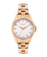 Lee Cooper Women's 34 MM Rose Gold Analog Metal Strap Watch – LC07923.430