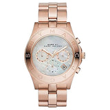 Marc by Marc Jacobs Blade Rose reloj de acero inoxidable para mujer MBM8637