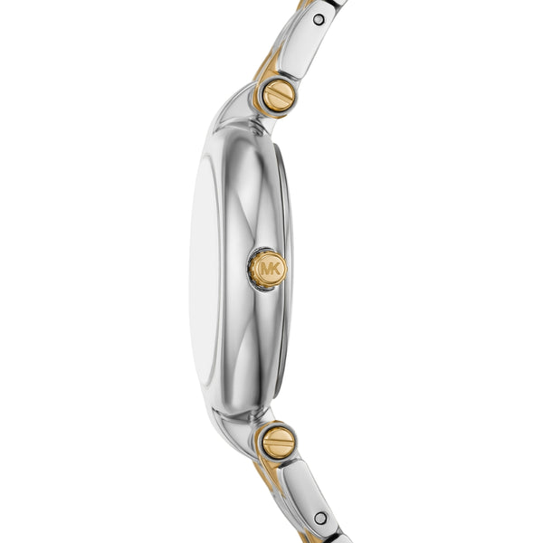 Michael Kors Laney Two Tone Blue Dial Ladies Watch - MK01085