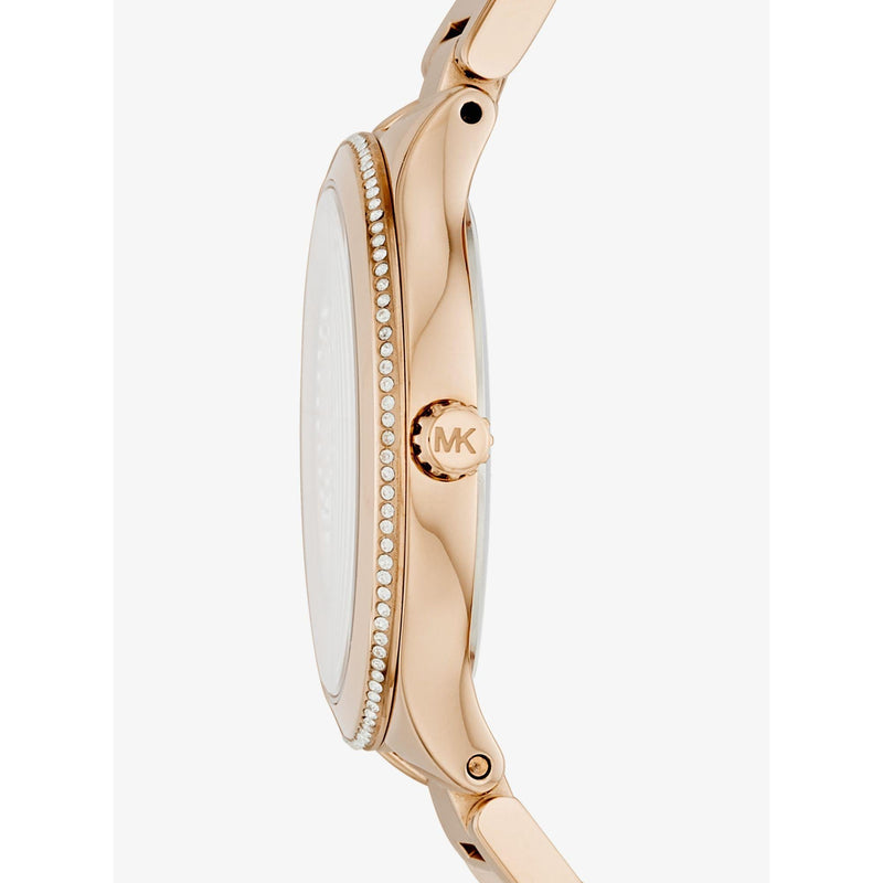 Michael Kors Lainey Pavé Heart Gold-Tone Ladies Watch MK3604 - Big Daddy Watches