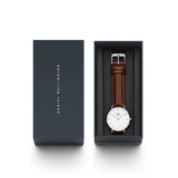 Daniel Wellington St Mawes 36mm Women's Silver Watch DW00100052