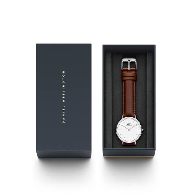 Daniel Wellington St Mawes 36mm Women's Silver Watch DW00100052