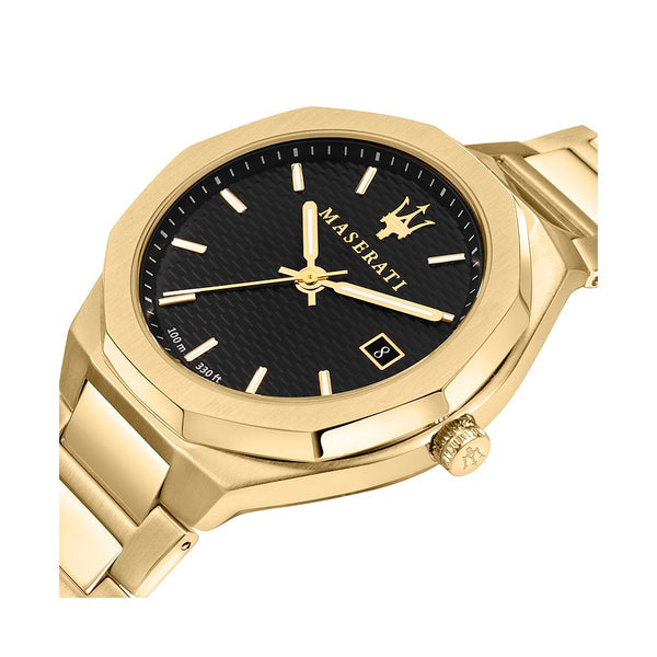 Maserati Stile Gold Men's Watch R8853142004 (Defect)