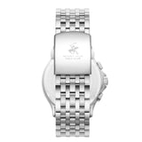 Beverly Hills Polo Club Silver Stainless Steel Watch BP3852X.390