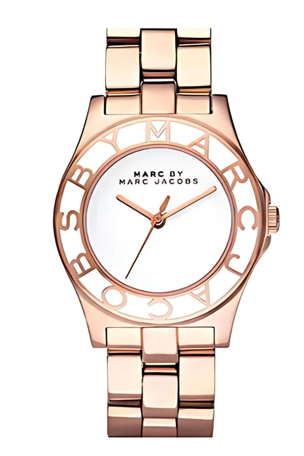 Reloj de mujer Marc By Marc Jacobs Blade chapado en oro MBM3075