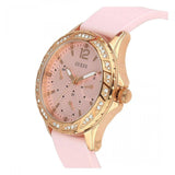 Guess Solar Quartz Multifunction Pink Dial Ladies Watch W1135L2