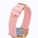 Guess Solar Quartz Multifunction Pink Dial Ladies Watch W1135L2