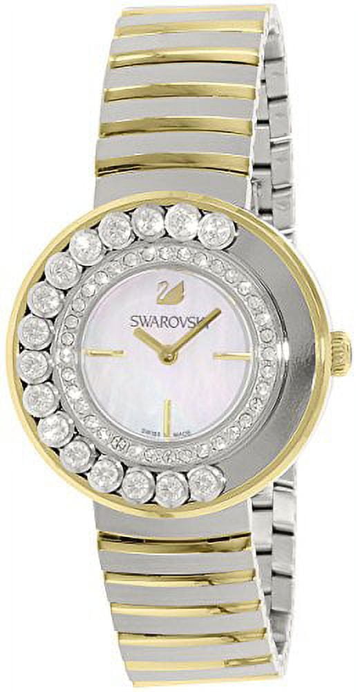 Swarovski Watch Lovely Crystals White Yellow Gold Tone 1187022 1187022 - Image 3