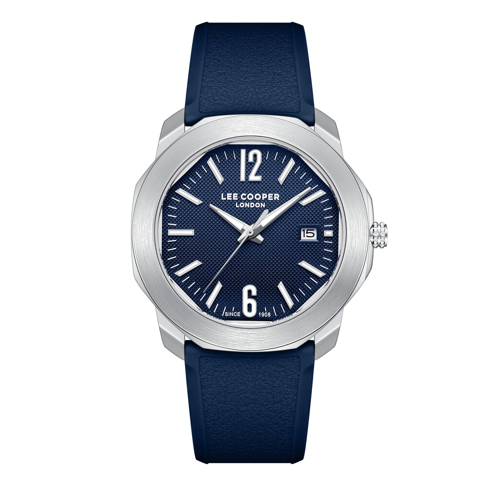 ساعة لي كوبر الفضية للرجال LC08312.399