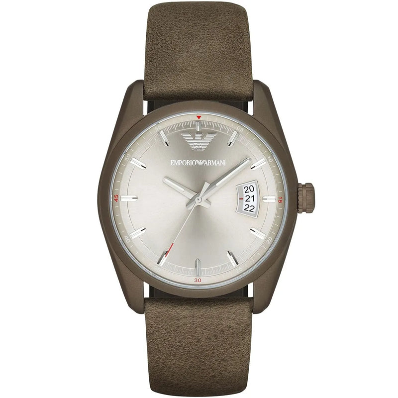 Emporio Armani Brown Men's Watch - AR6079 AR6079 - Image 1
