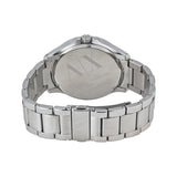Armani Exchange Blue Textured Dial Stainless Steel Men's Watch - AX2132