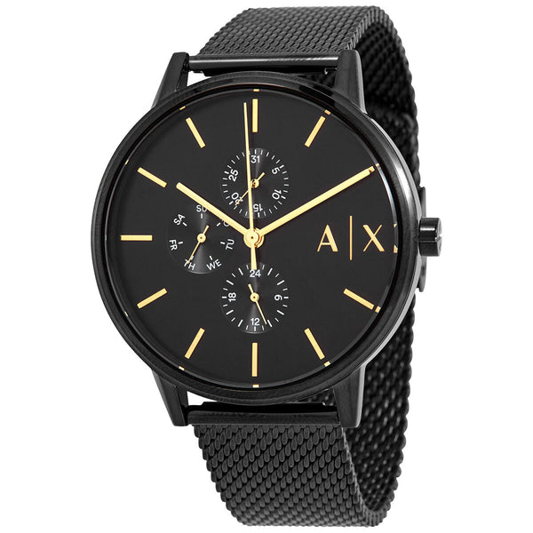Armani Exchange Cayde Multifunction Black Dial Men's Watch - AX2716