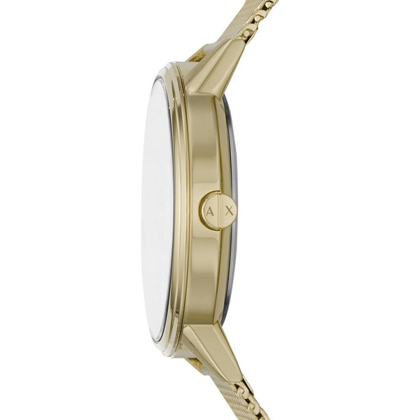 Armani Exchange Cayde Gold Mesh Men's Watch - AX2715
