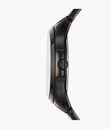 Armani Exchange Hampton Date Black Dial Black Watch - AX2413