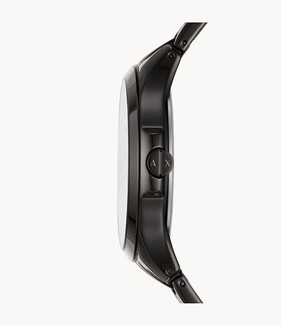 Armani Exchange Hampton Three-Hand Date Black Dial Men's Watch - AX2413