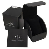 Armani Exchange Outerbanks Reloj cronógrafo de cuarzo con esfera negra para hombre AX1348