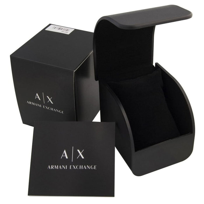 Armani Exchange Cayde Plata Acero Inoxidable Reloj Unisex AX7112