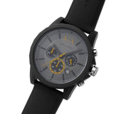 Armani Exchange Reloj cronógrafo de cuarzo con esfera gris para hombre AX7123