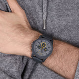 Armani Exchange Reloj cronógrafo de cuarzo con esfera gris para hombre AX7123