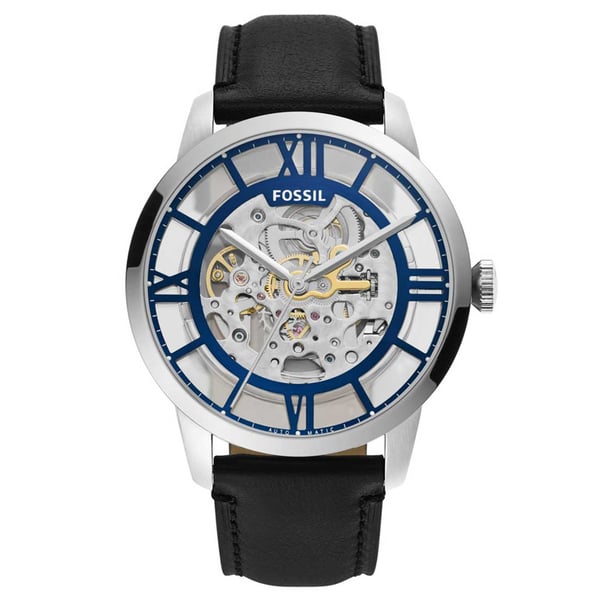 Reloj Fossil Townsman Automático para Hombre de Cuero Negro ME3200