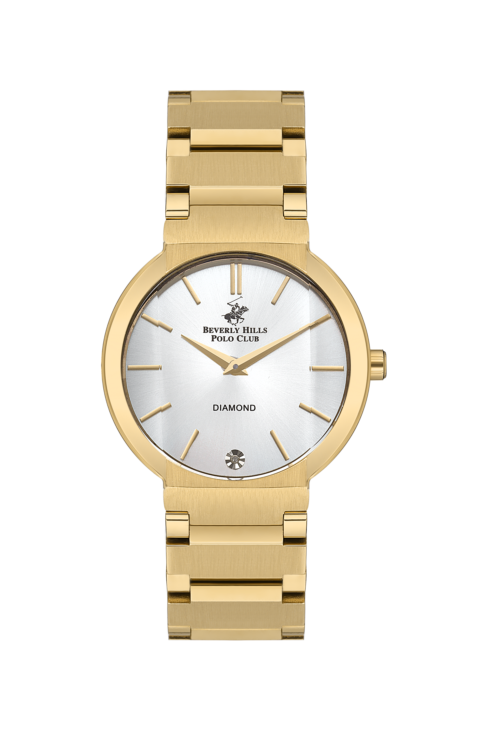 BEVERLY HILLS POLO CLUB Gold Diamond Watch – BP3568X.120