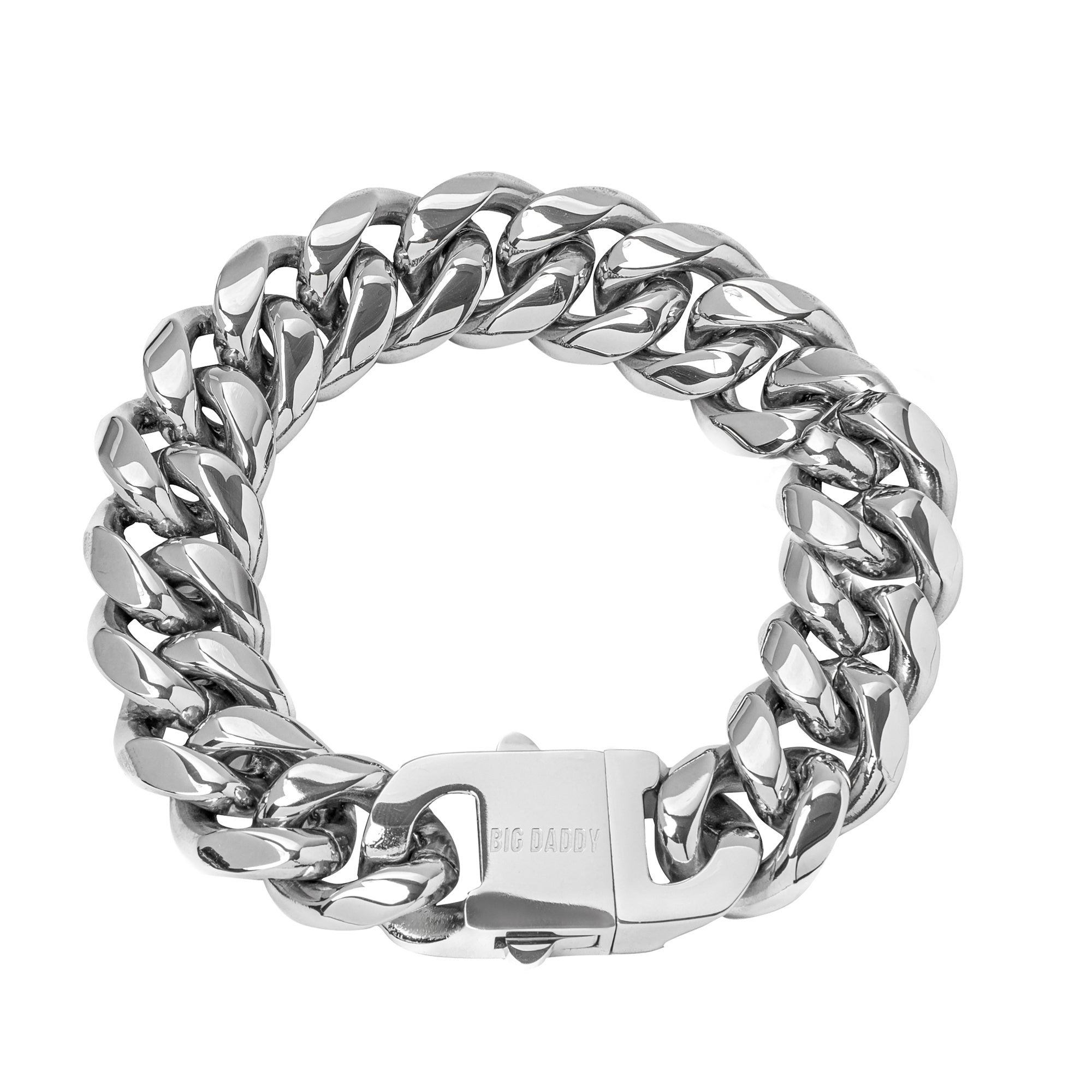 Big Daddy 18MM Cuban Link Stainless Steel Bracelet - Bracelet