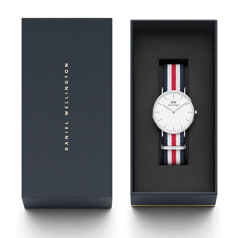 Daniel Wellington Canterbury 36mm Women's Silver Watch DW00100051