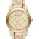 Burberry The City Reloj para mujer en tono dorado BU9234