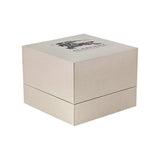 ساعة رجالية من الفولاذ المقاوم للصدأ بنقشة مربعات زرقاء من بربري، موديل BU9031