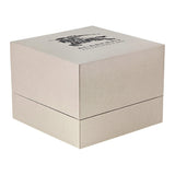 ساعة بربري رجالية BU9361، مينا بني بنقشة مربعات بارزة، سوار من قماش بنقشة مربعات