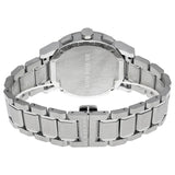 Burberry Reloj cronógrafo de acero inoxidable con esfera plateada para hombre BU9350