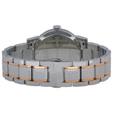 ساعة بربري نسائية بسوار من الفولاذ المقاوم للصدأ بلونين ذهبي وردي BU9105