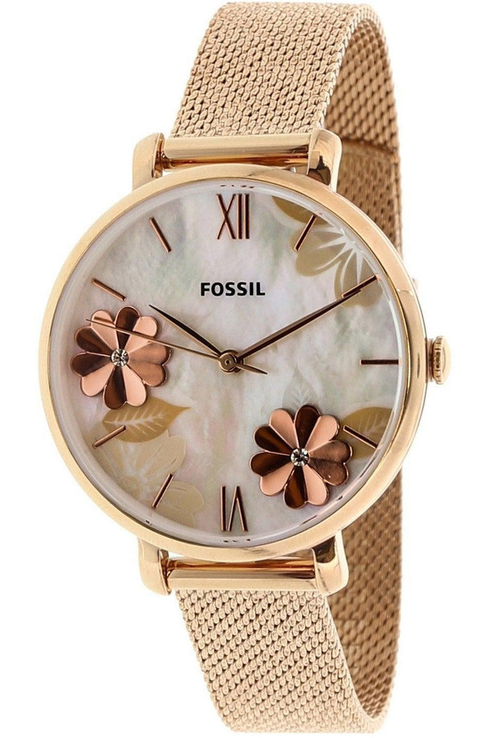 Fossil Jacqueline Quartz Mother of Pearl Dial Ladies Watch ES4534